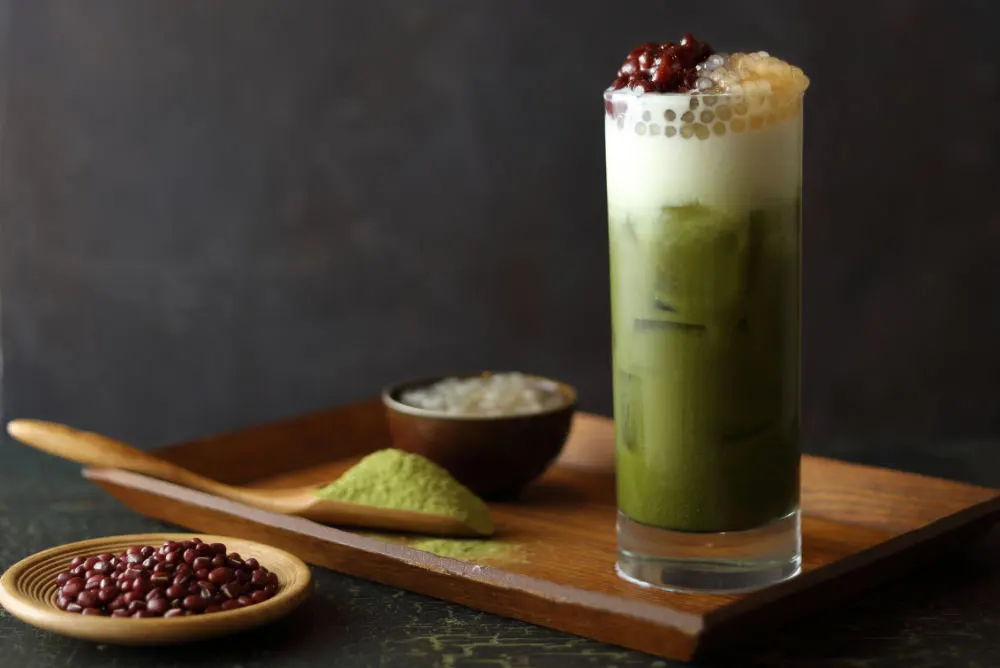 bubble green tea